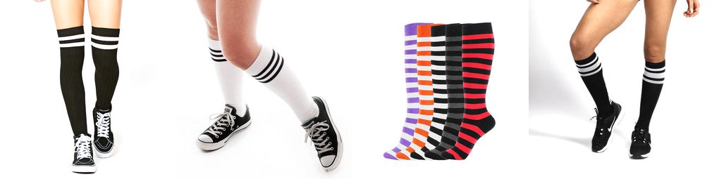 fashionable teen tube socks